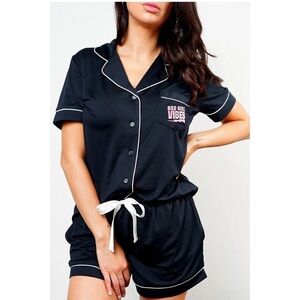 Bad girl vibes pj set